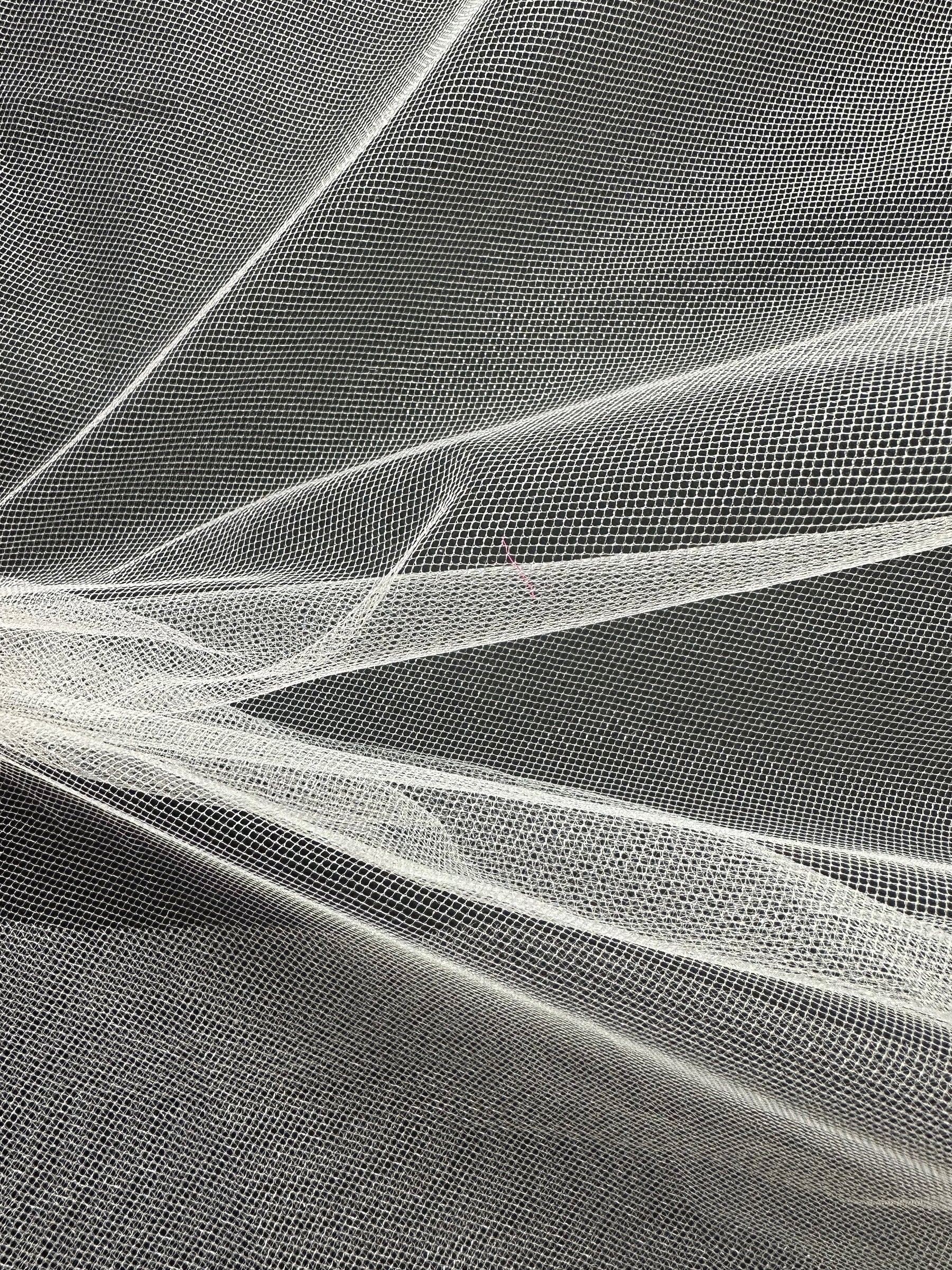 White Veiling Tulle - Sparkle