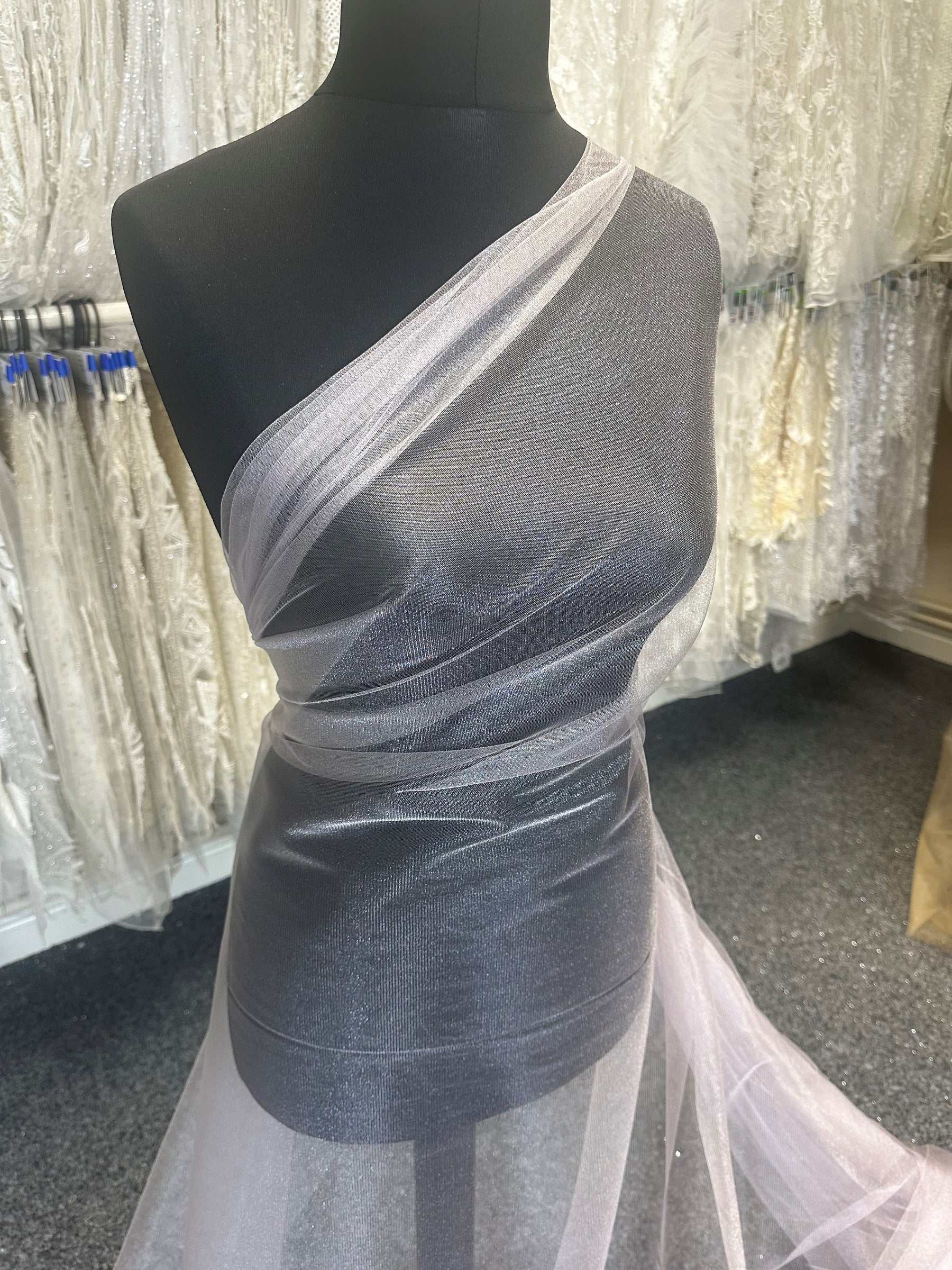 Silver Stretch Tulle - Proficiency