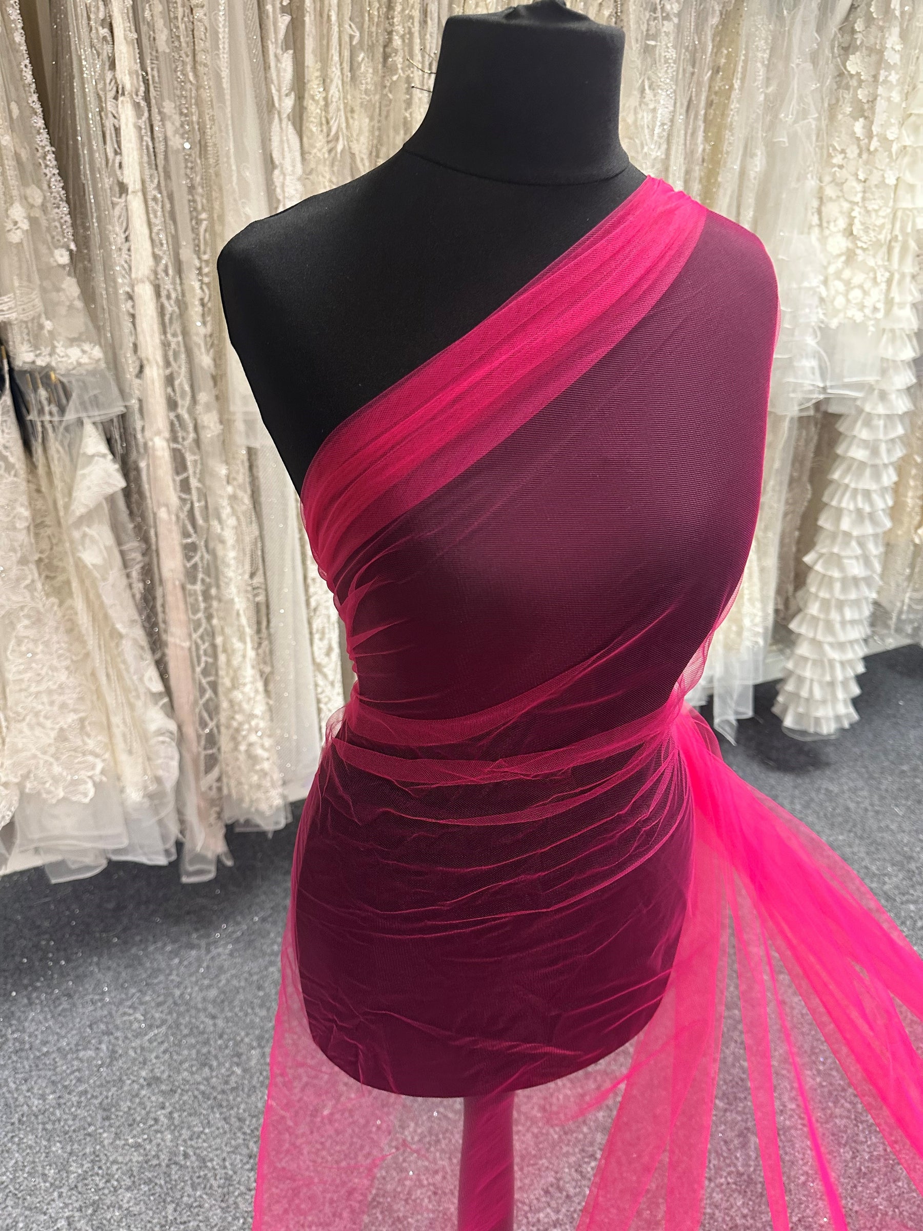 Fuchsia Tulle for Veils – Climax