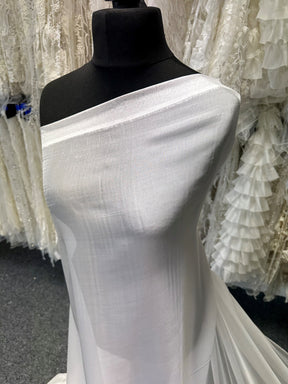 Ivory Silk Chiffon - Superba