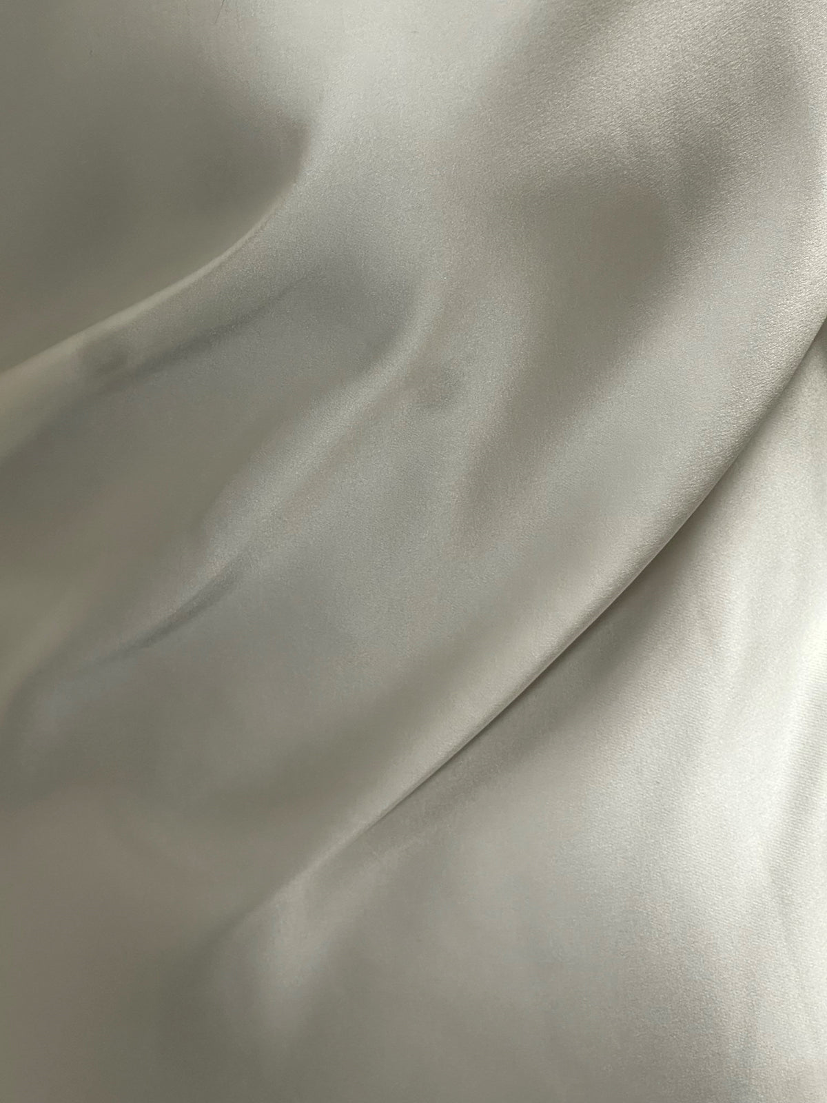 Ivory Polyester Duchess Satin - Supreme