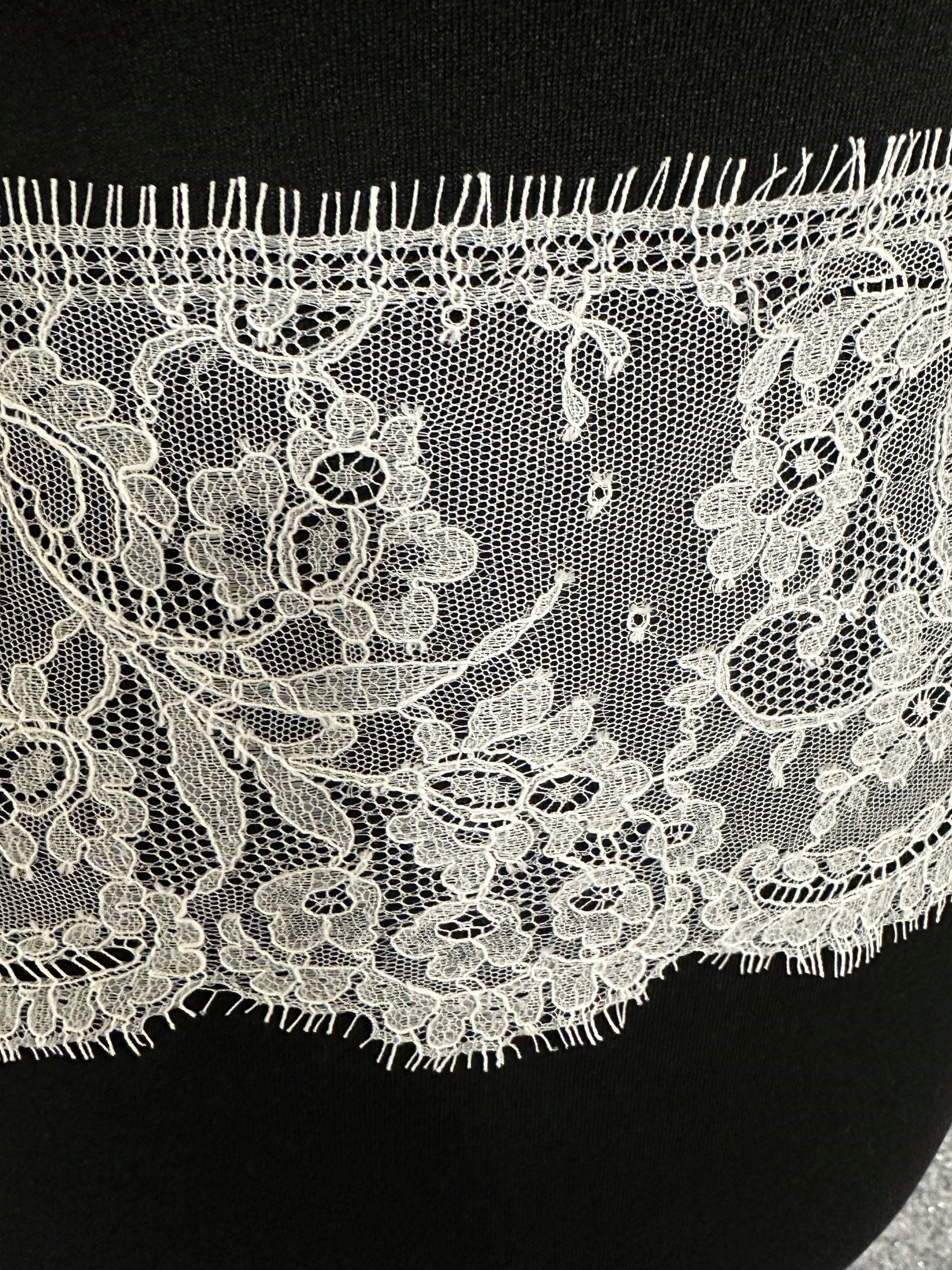 Ivory Chantilly Lace Trim - Cypress