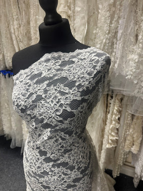 Ivory Corded Lace - Leah