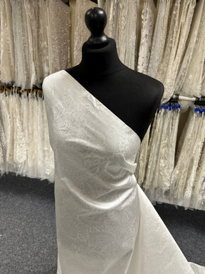 Ivory Silk Jacquard - Equinox