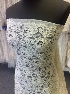 Ivory Corded Lace – Sharon