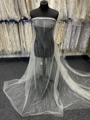 Ivory Glitter Tulle - Intensify