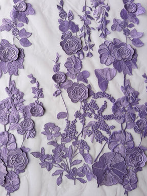 Purple 3D Lace - Meghan