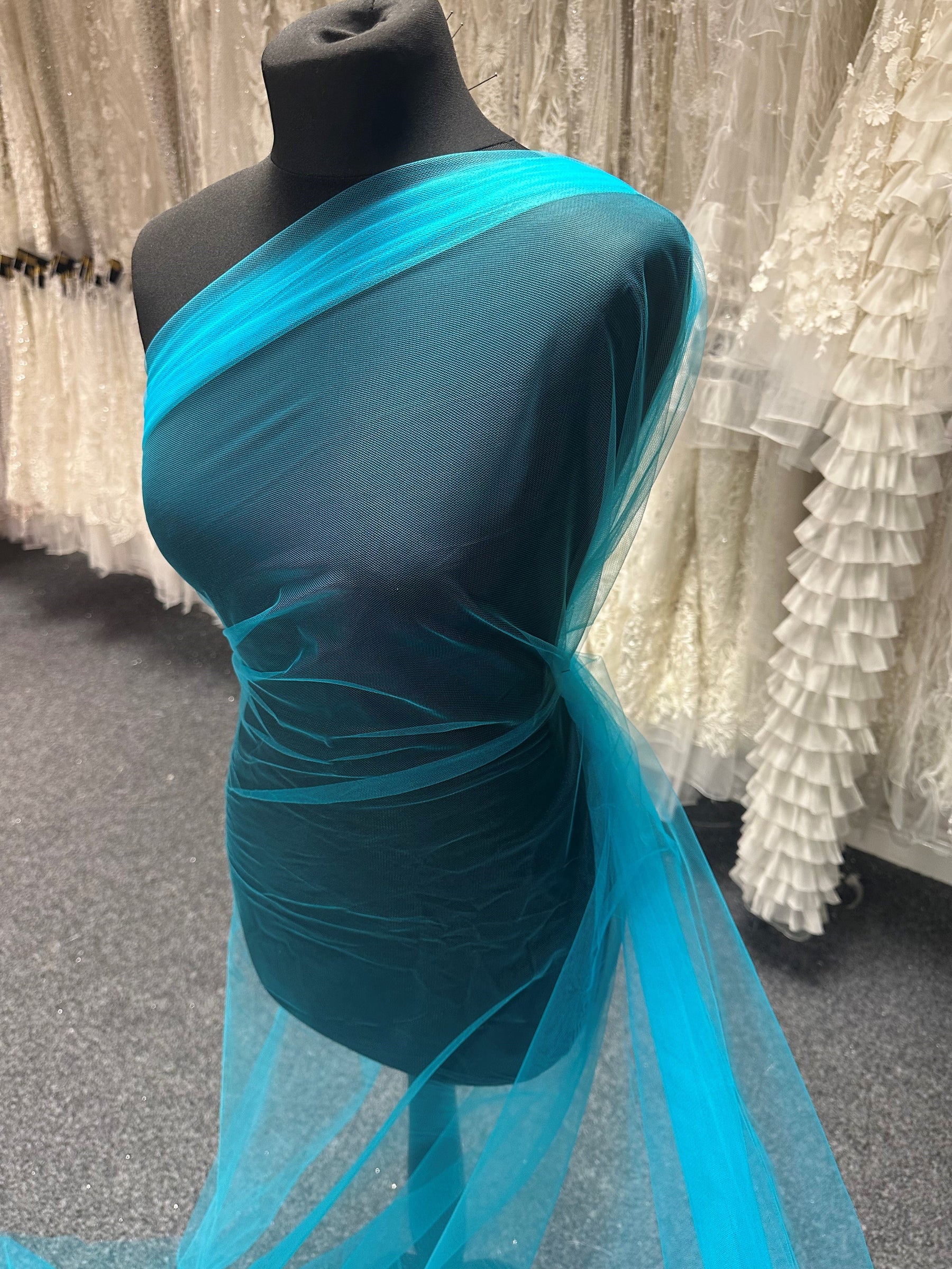 Peacock Tulle for Veils – Climax