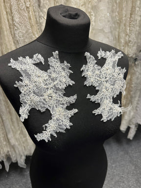 Ivory Corded Lace Appliques - Sadie