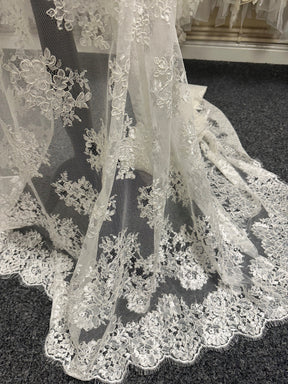 Ivory Corded Lace - Keira