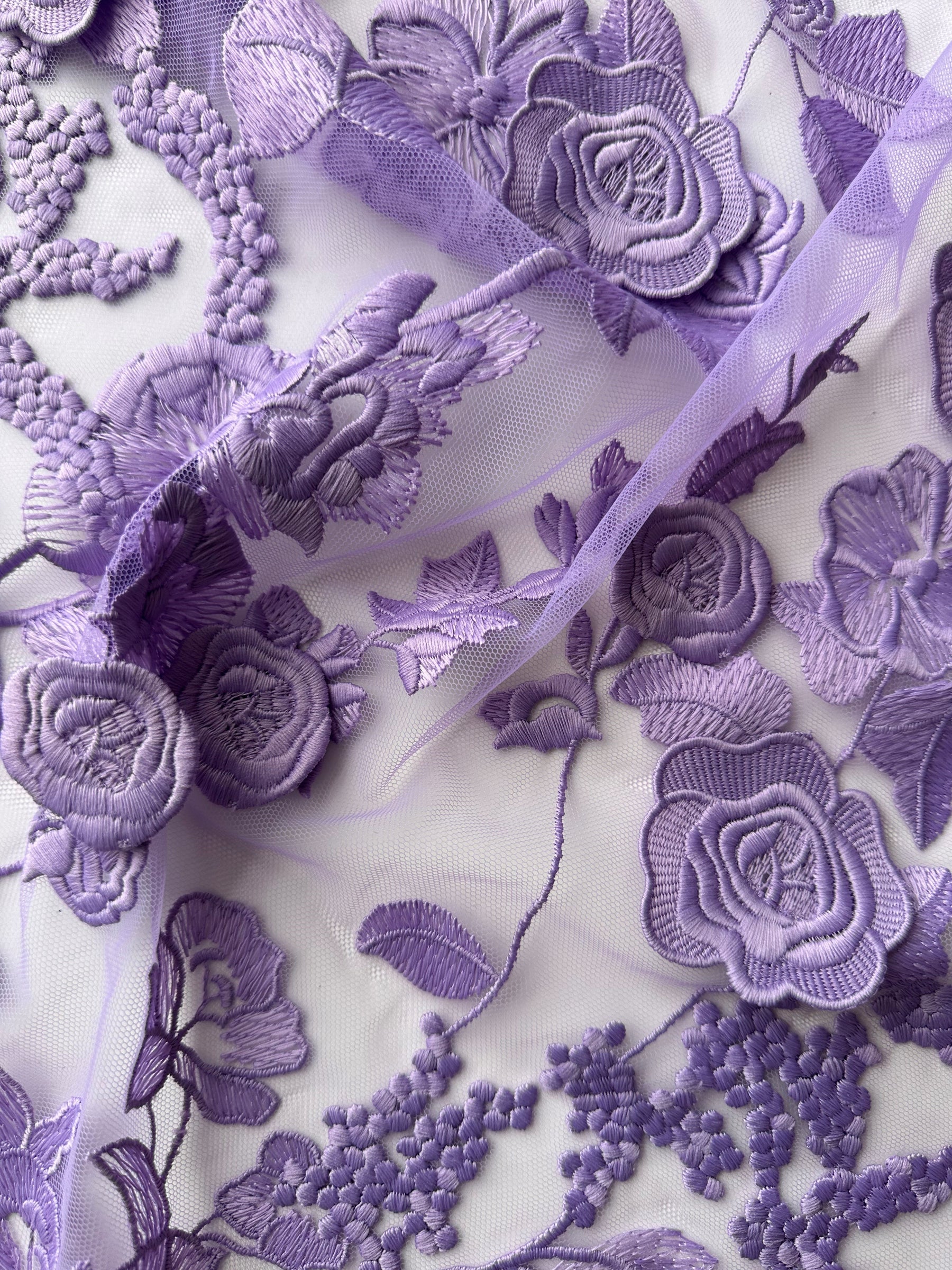 Purple 3D Lace - Meghan