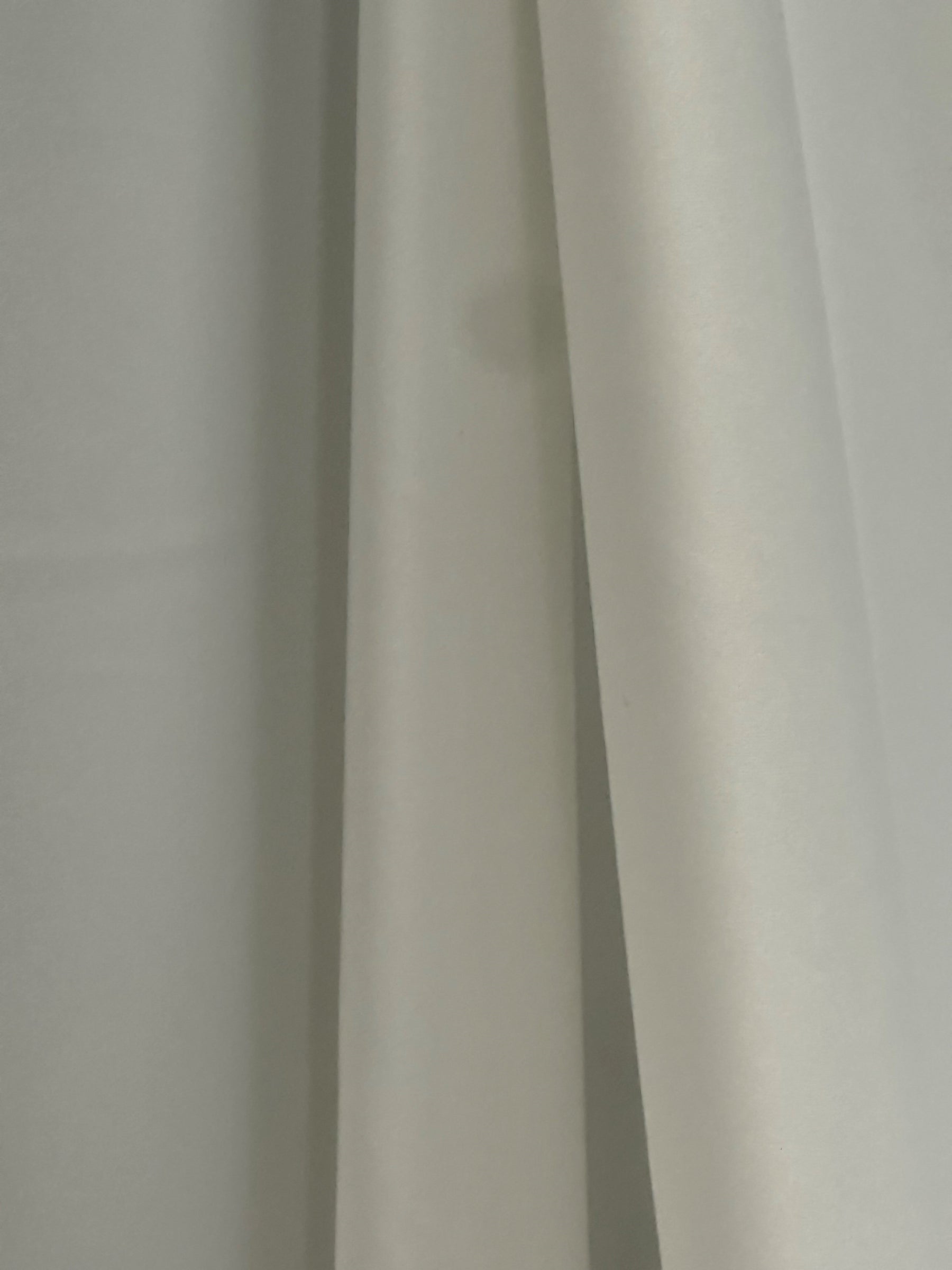 Ivory Polyester Soft Satin - Trust