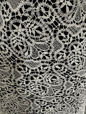 White Guipure Lace - Isabella