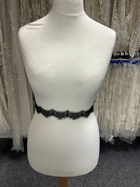 Black Lace Trim - Ember