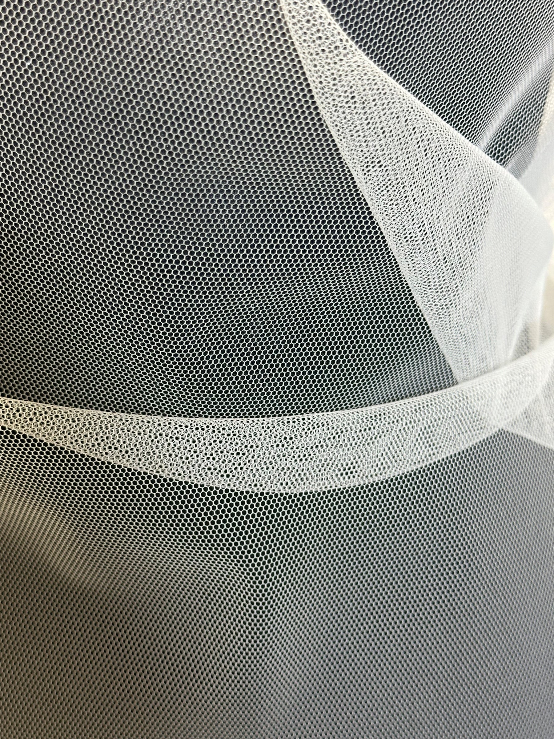 Silk White Dress Net - Maestro