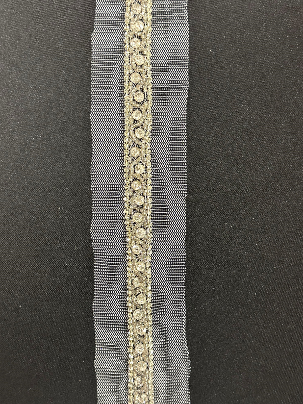 Crystal Dress Trim - Meteor