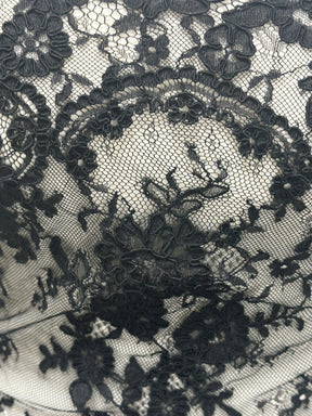 Black Corded Lace - Eloise