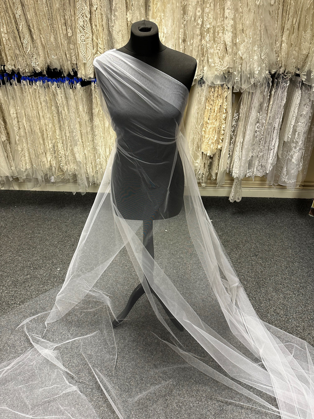 White Eco Tulle for Veils – Tease