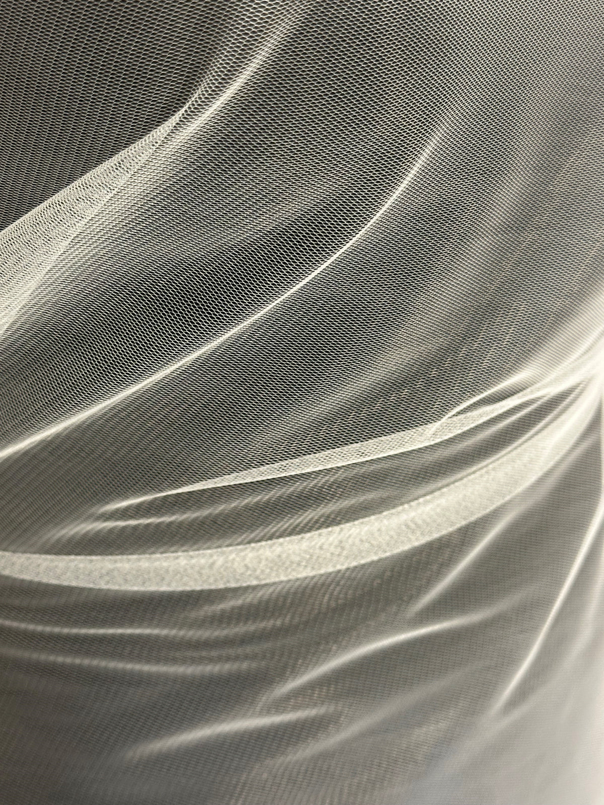 Ivory Stretch Soft Tulle - Impetus