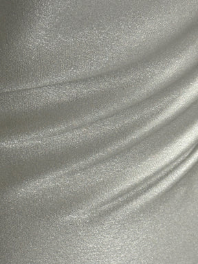 Ivory Polyester Crepe Satin - Refinement