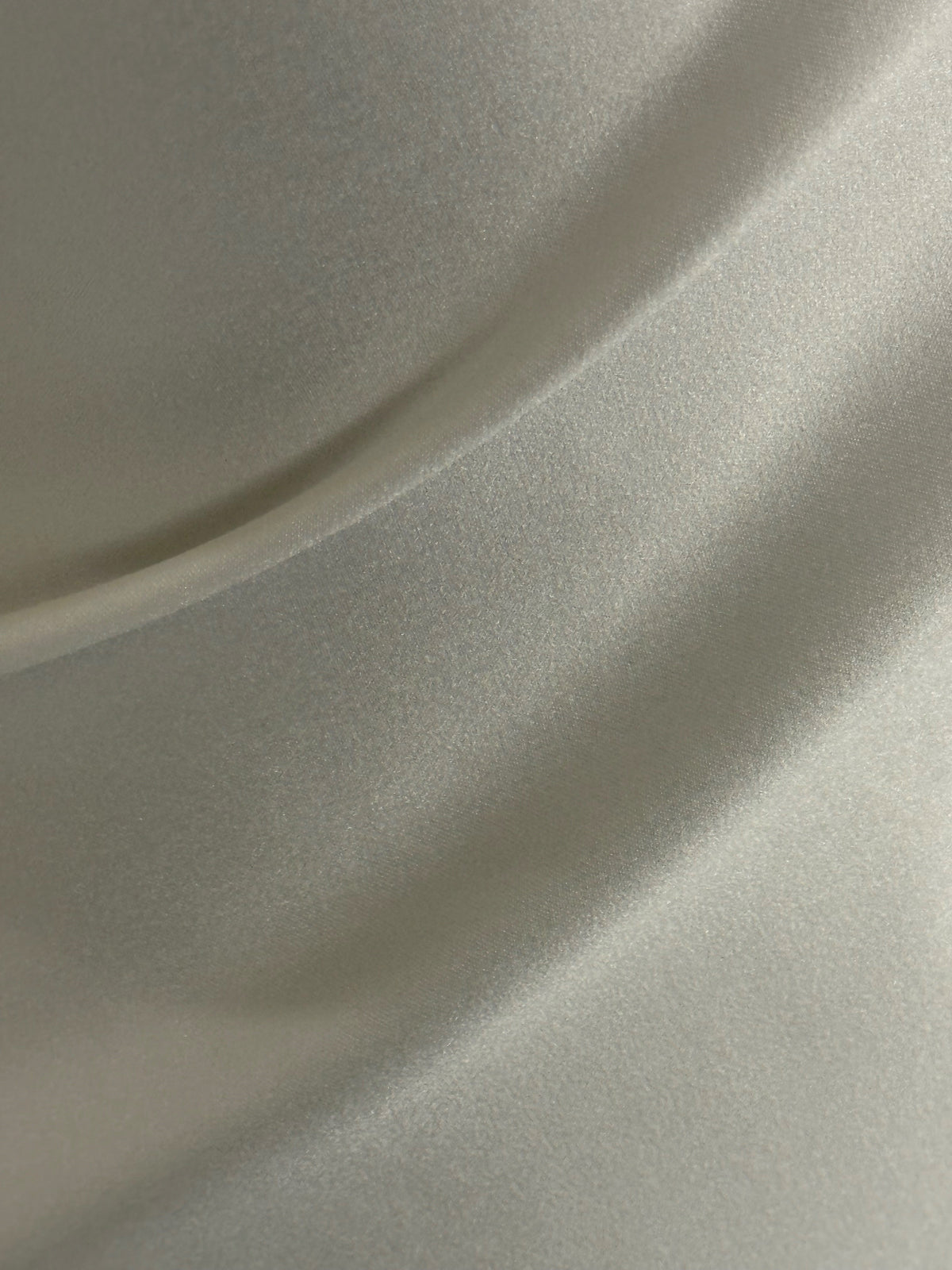 Ivory Polyester Duchess Satin - Contessa