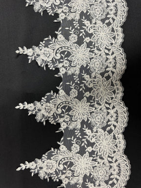 Ivory Corded Lace Trim – Nebraska