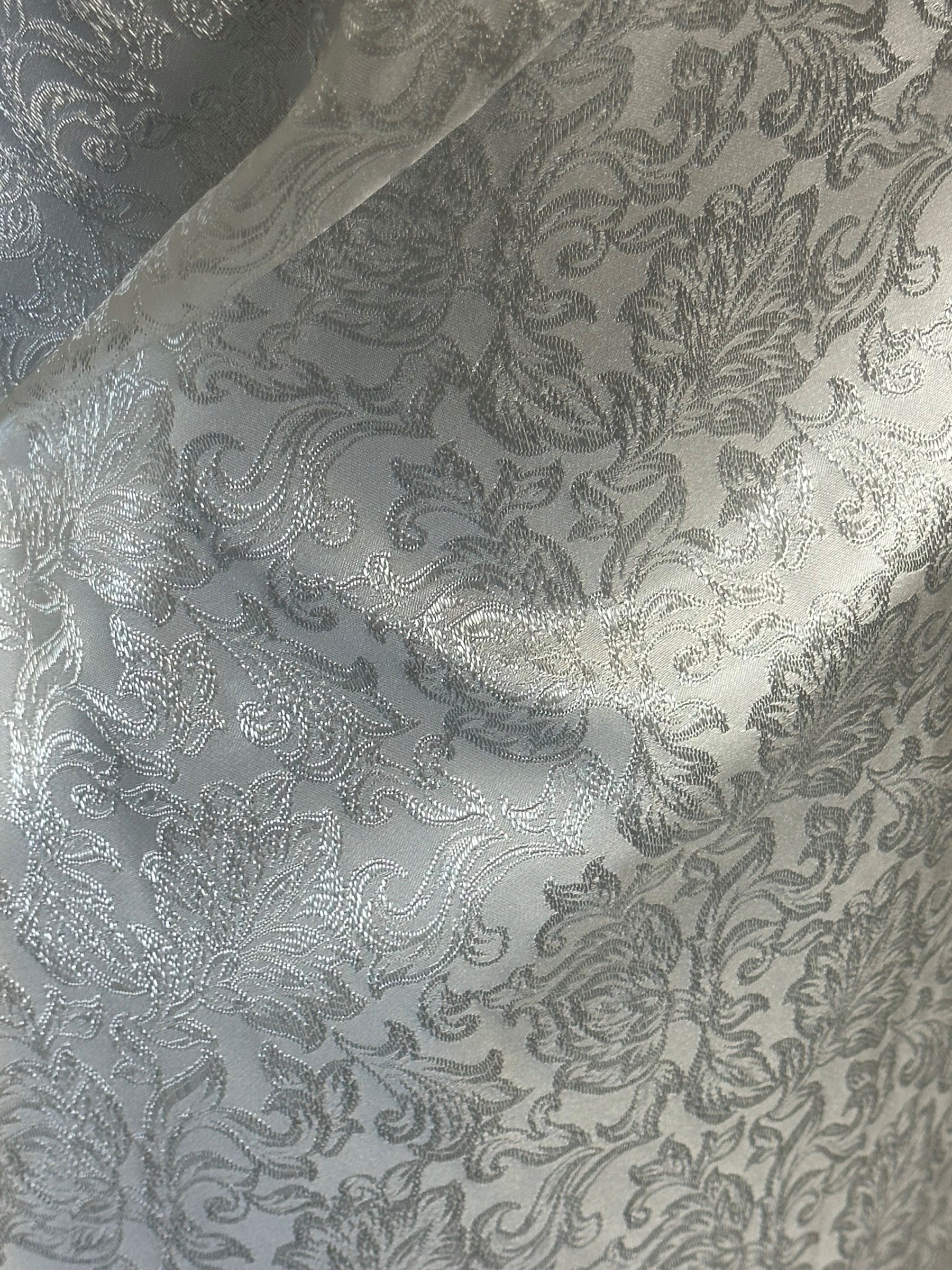 Ivory Jacquard Brocade - Yorkshire