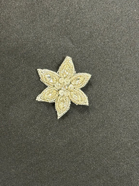 Crystalised Flower Applique - Gravity