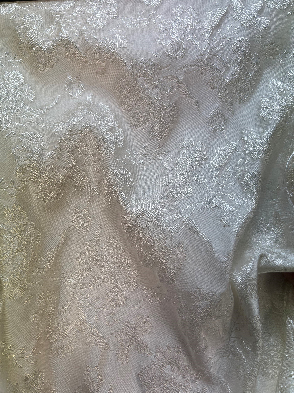 Ivory Jacquard Brocade - Cornwall