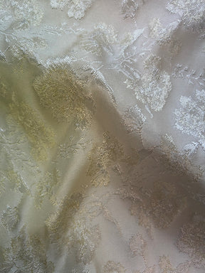 Champagne Jacquard Brocade - Cornwall