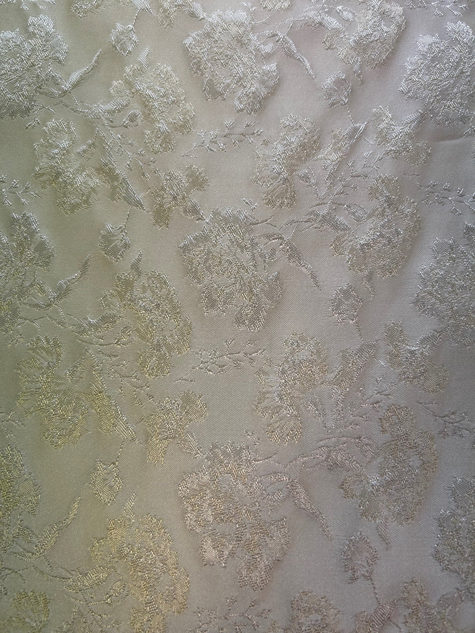 Champagne Jacquard Brocade - Cornwall