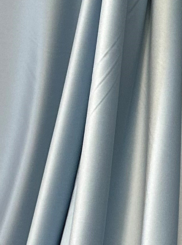 Duck Egg Blue Polyester Satin - Trust