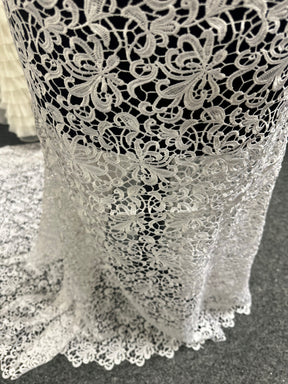 White Guipure Lace - Reese