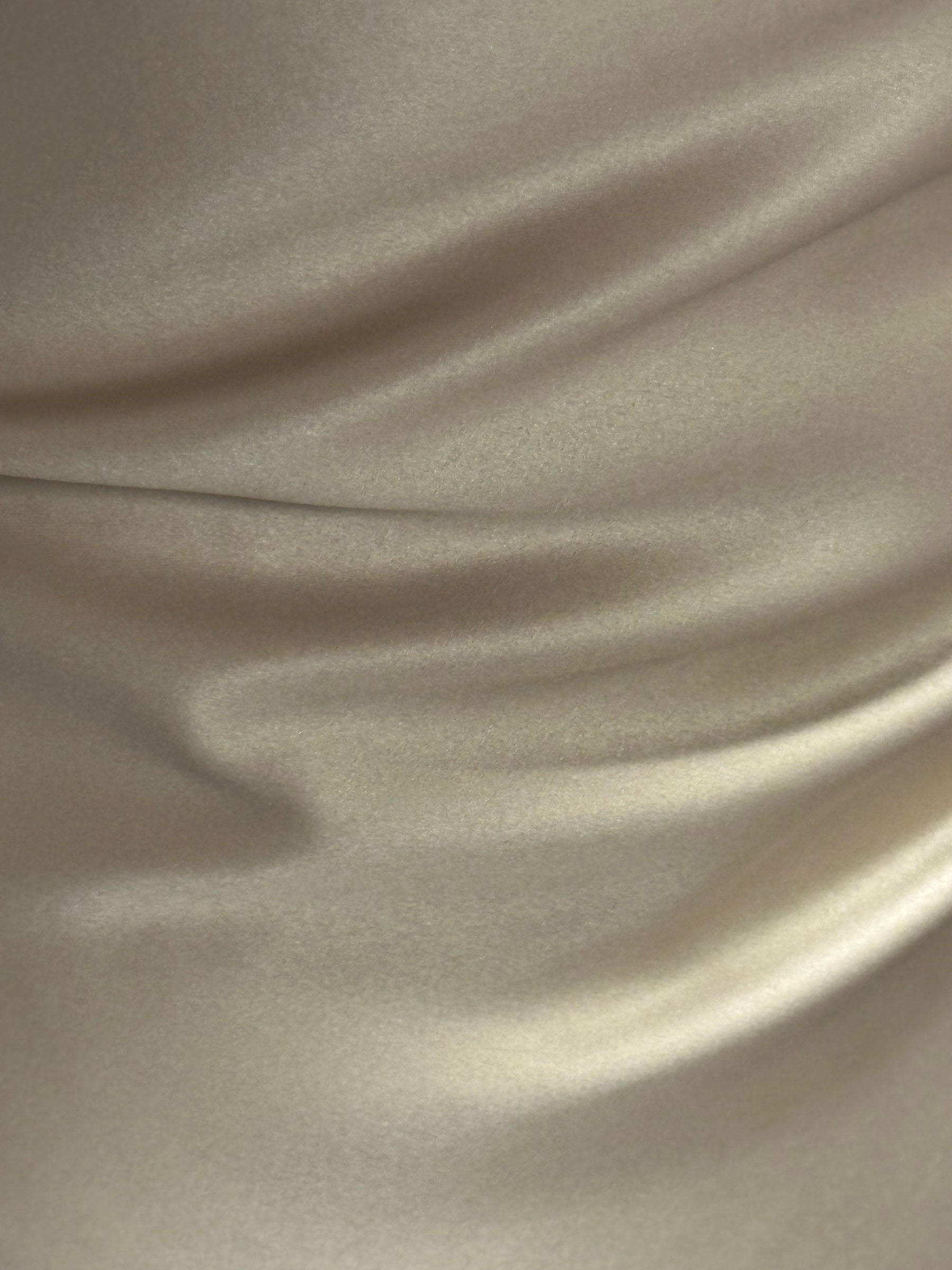 Latte Polyester Satin - Trust