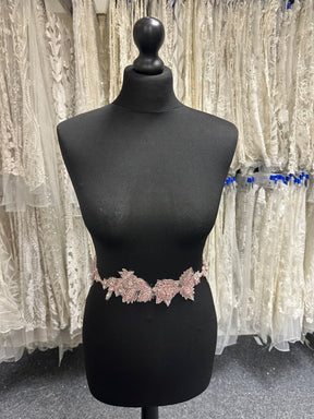 Crystal Dress Trim - Gravity (Pink)