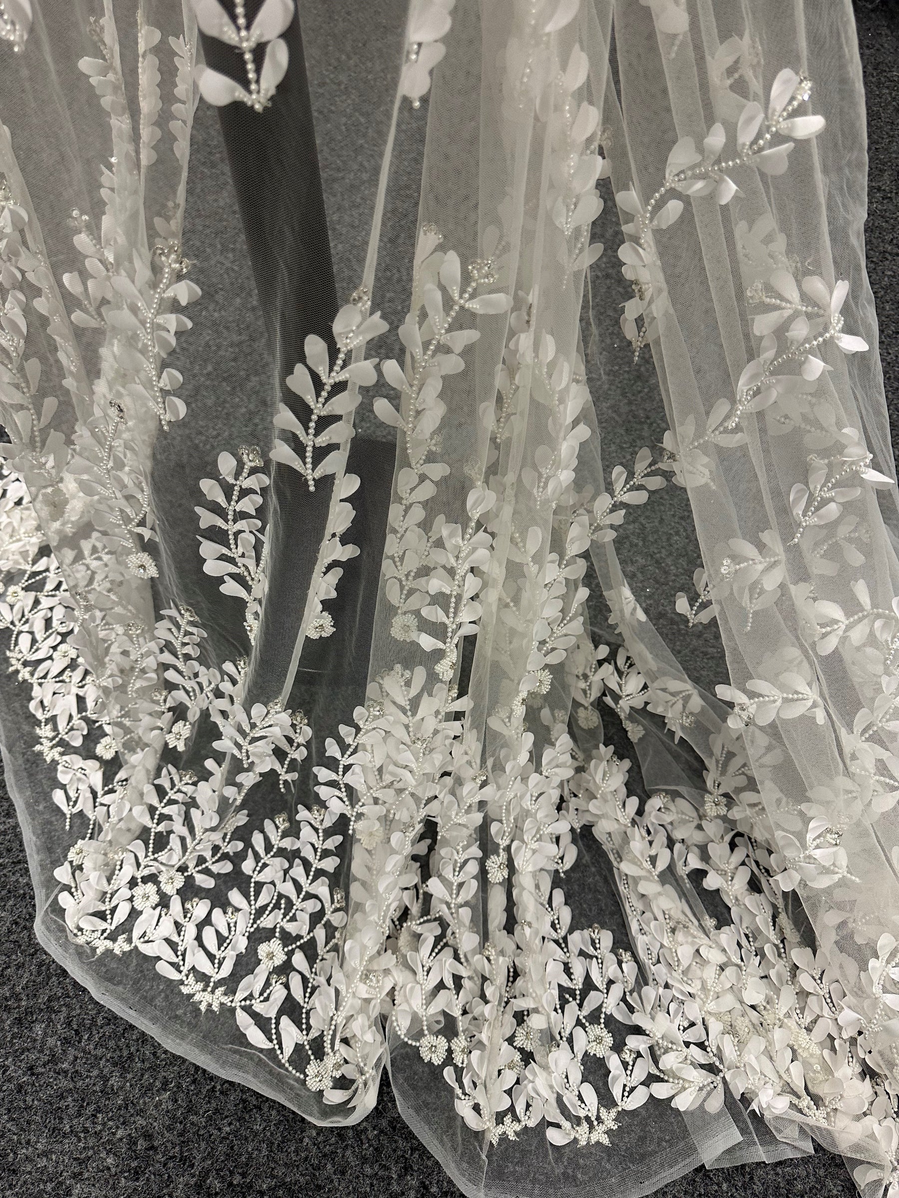 Ivory 3D Lace - Tara