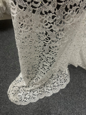 Ivory Glitter Lace - Logan