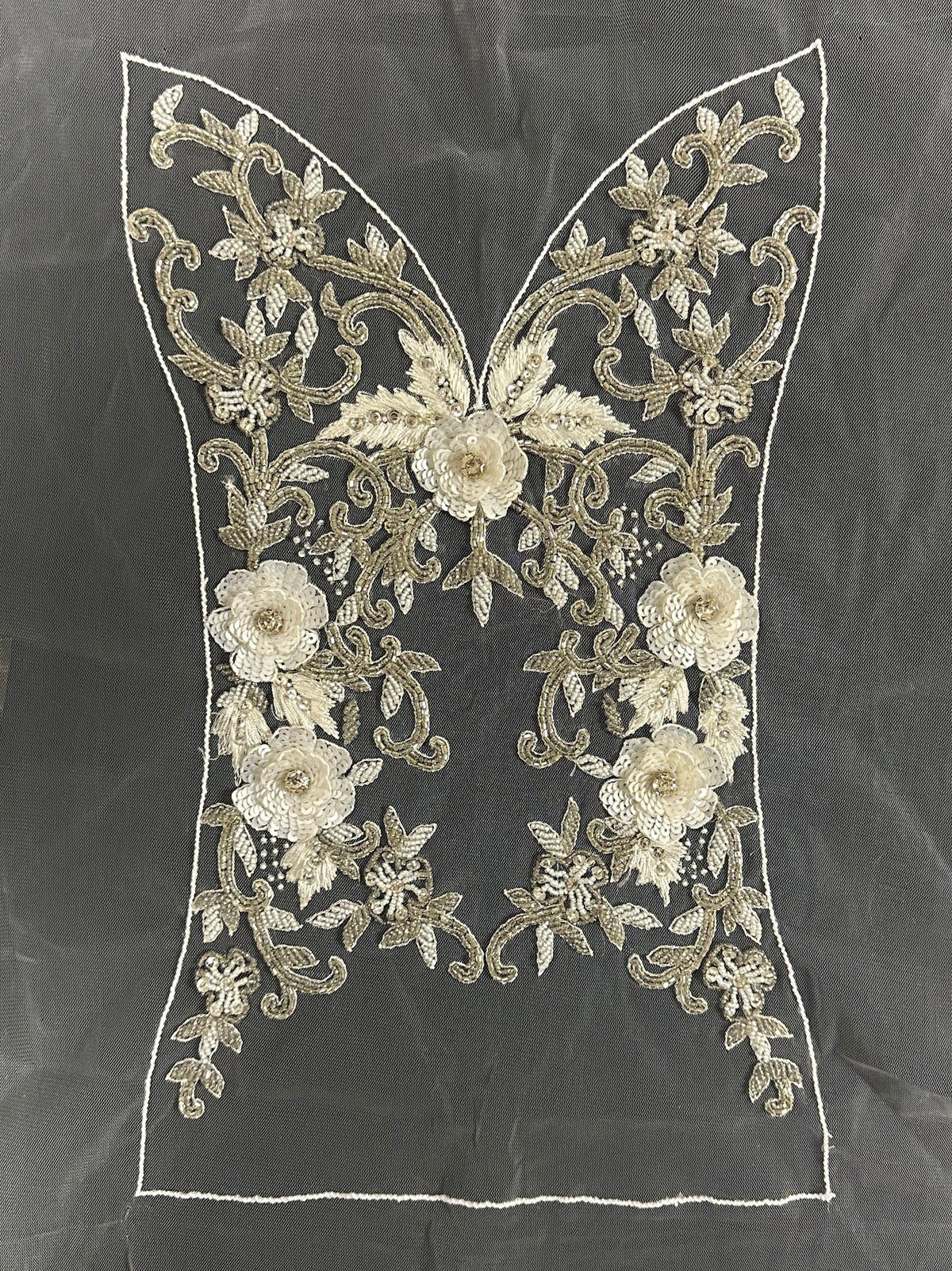 Crystal Bodice Motif - Calm