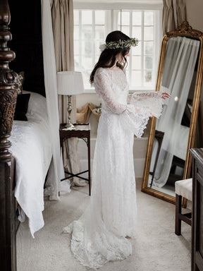 Ivory Embroidered Lace - Fosette