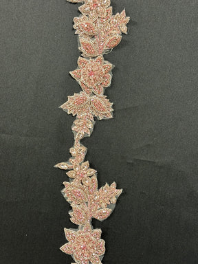 Crystal Dress Trim - Gravity (Pink)