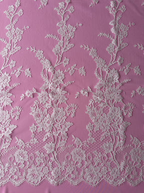 Ivory Chantilly Lace - Adolphine