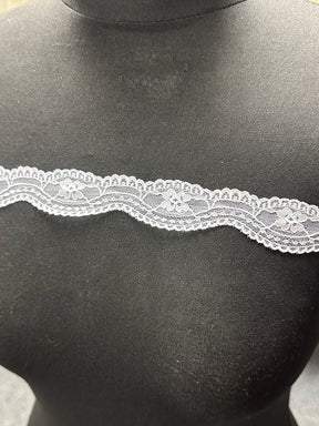 White Lace Trim - Almond