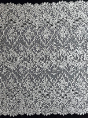 Ivory Corded Raschel Lace - Baum