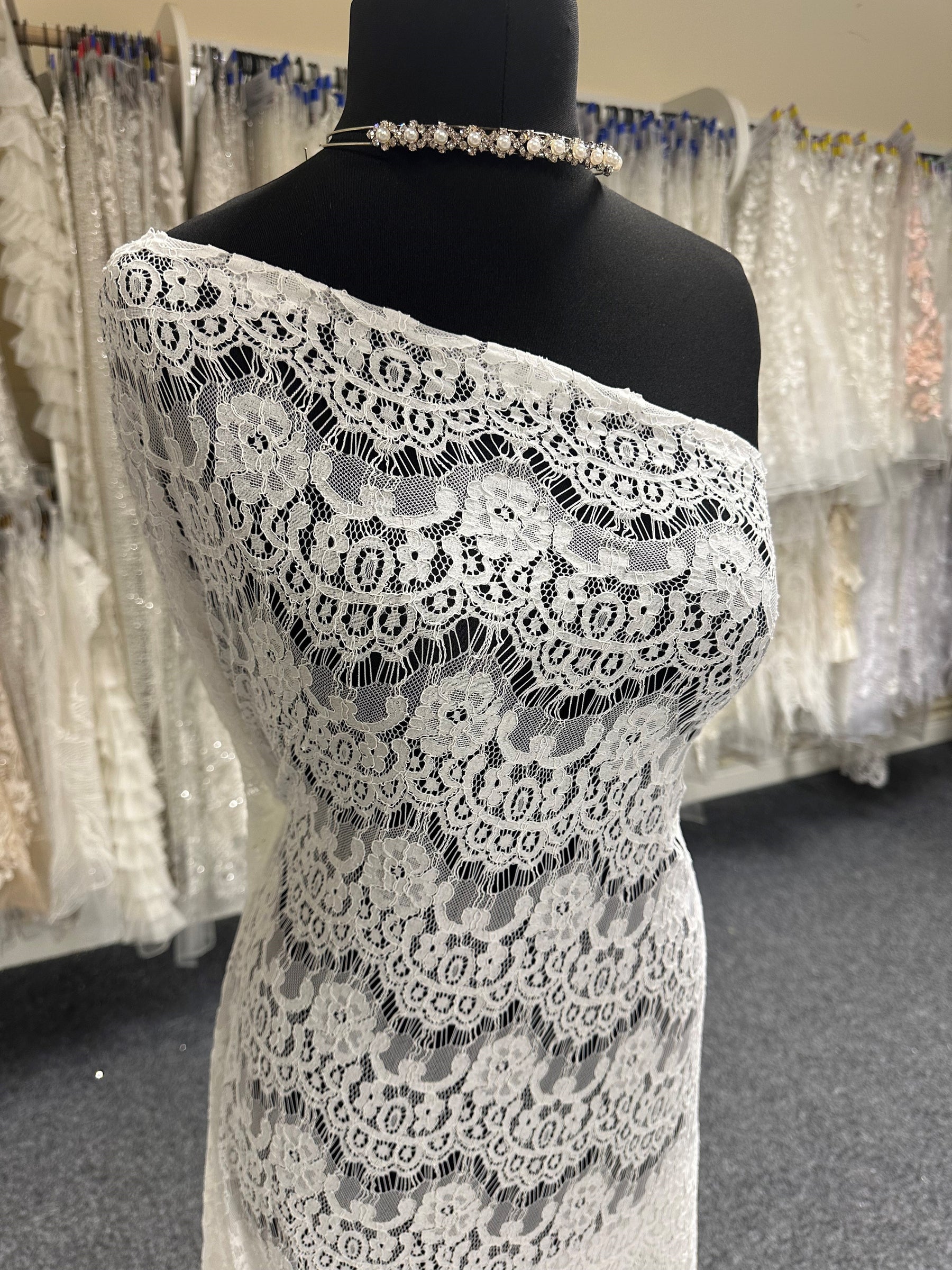 Ivory Corded Lace - Kennedy