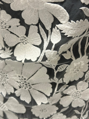 Ivory Embroidery Lace - Quinlan