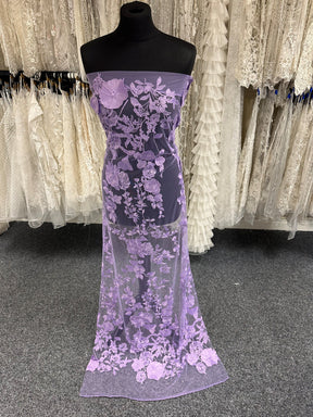 Purple 3D Lace - Meghan