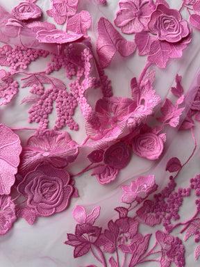 Pink 3D Lace - Meghan