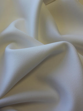 Ivory Polyester Heavy Crepe - Cuddle