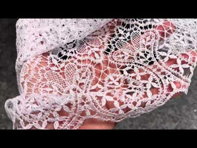 White Guipure Lace - Isabella