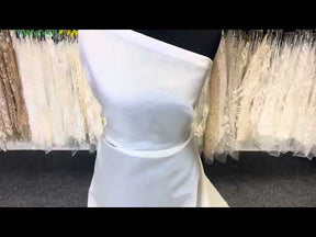 Ivory Silk Textured Organza - Artist